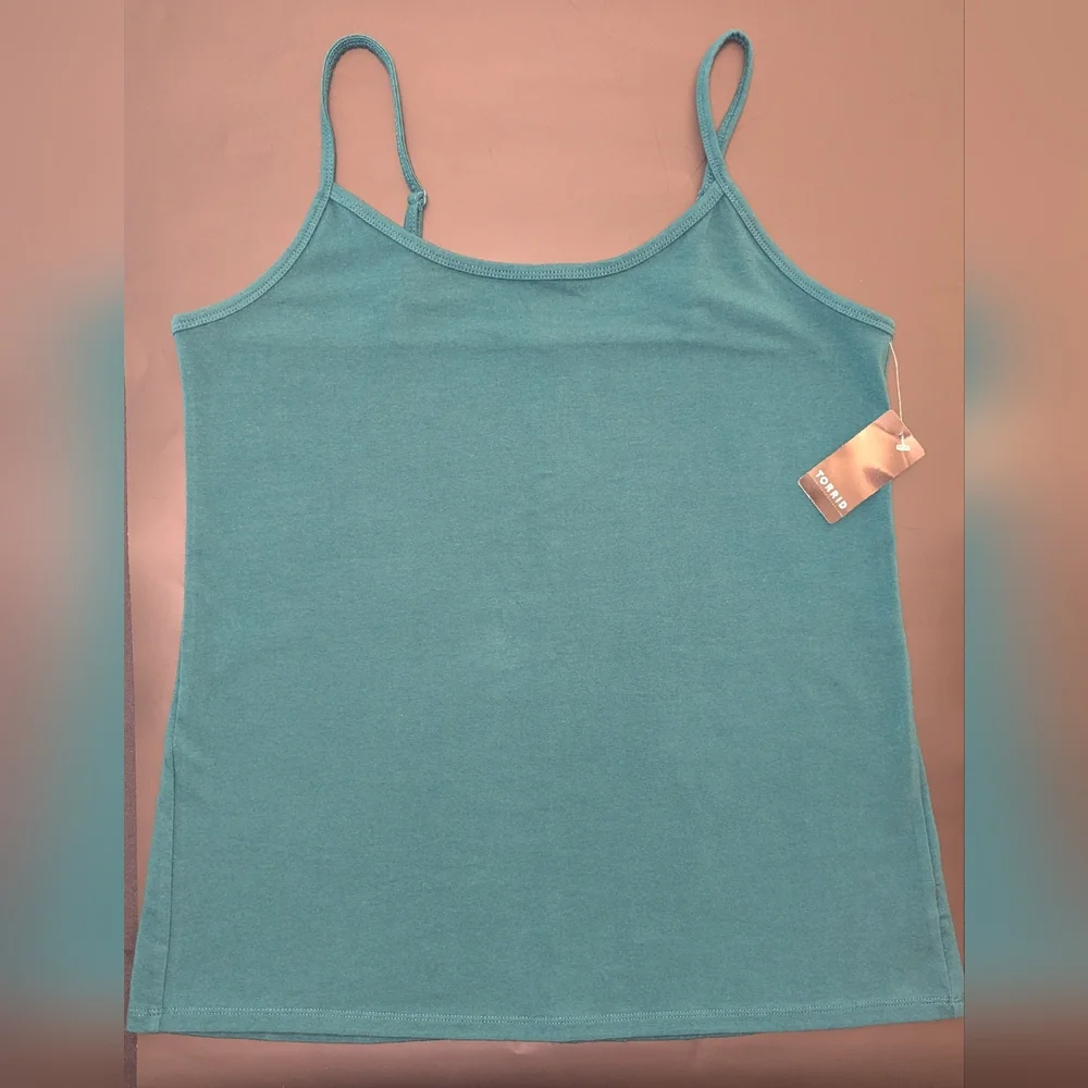 Torrid Foxy Cami Botanical Green Size 2 NWT - Picture 5 of 10
